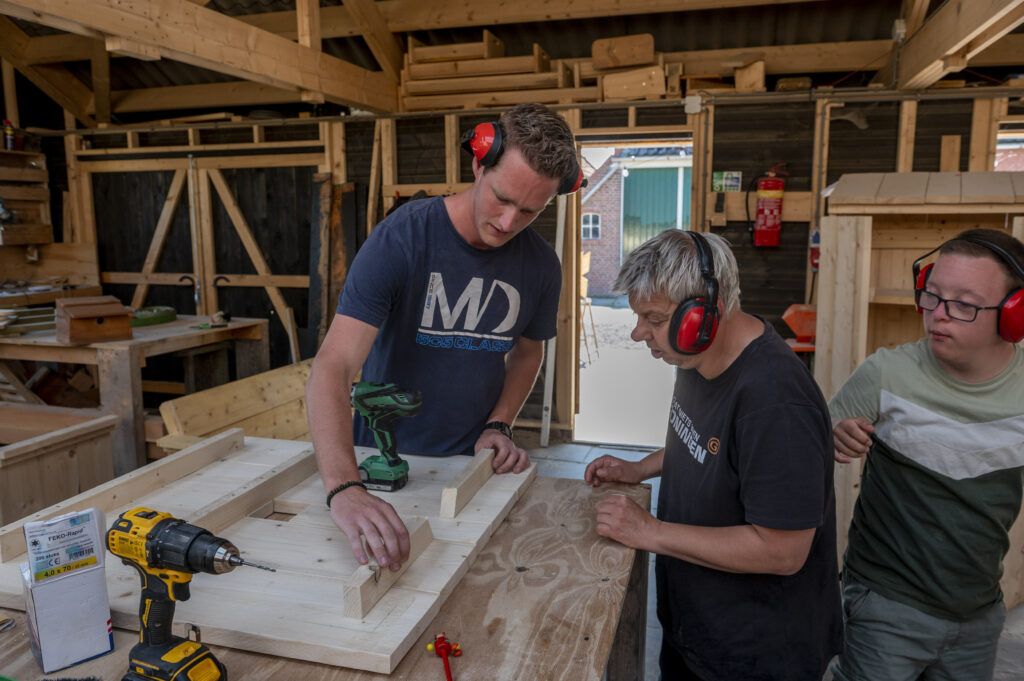 De Golden Raand: Houtwerkplaats